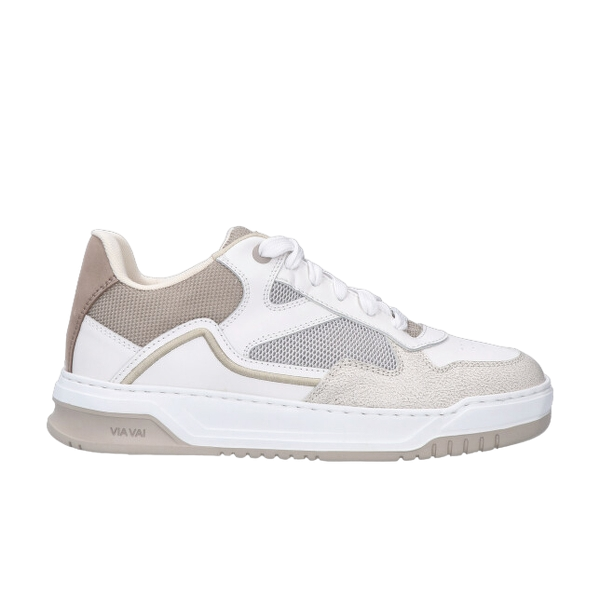 Caelis sneaker — Crème/white